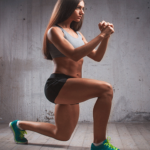 Lunges without weights for legs
