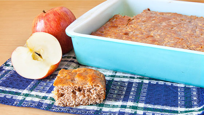 55 Best Tasting Homemade Protein Bars 15 Apple-Cinnamon-Protein-Bars