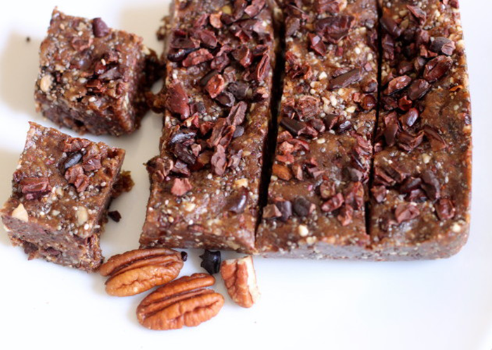 55 Best Tasting Homemade Protein Bars 73 Pecan Chia Protein Bars