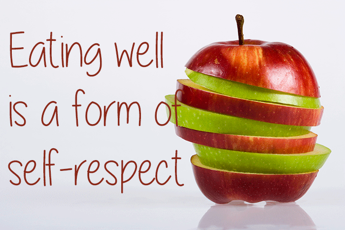 500 Inspirational Quotes for Weight Loss, Health, Habits and Success 3 Eating Healthy Quotes (Healthy Lifestyle Inspiration) eating well is self respect