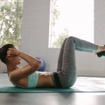 Core workout for runners