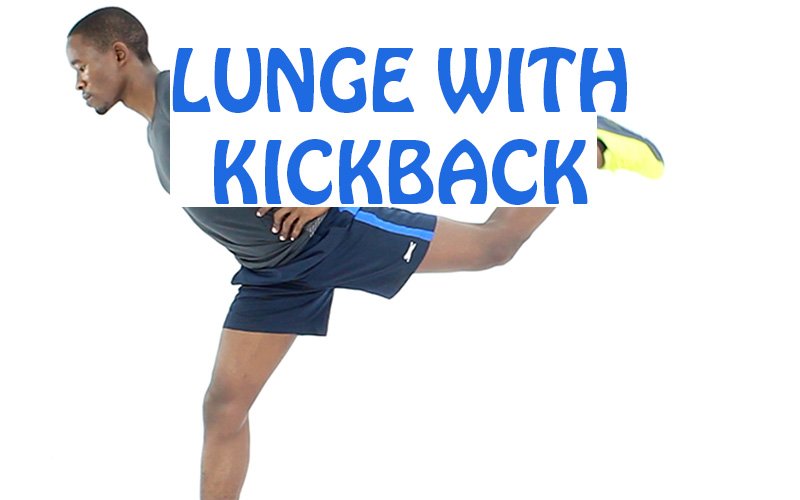 How to do Lunge with Kickback