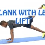 How to Do Plank with Leg Lift