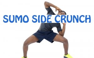 How to Do Sumo Side Crunch