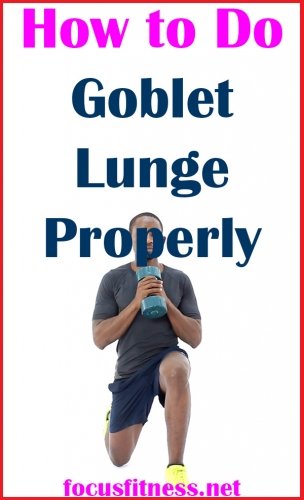 How to Do Goblet Lunge Exercise Gif 3 How to do Goblet Lunge