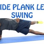 How to do Side Plank Leg Swing