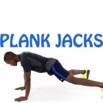 How to do plank jacks
