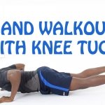 Hand Walkout with Knee Tuck