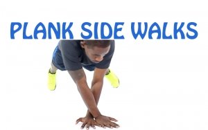 How to do Plank Side Walks