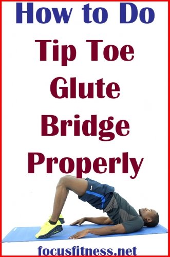 How to Do Tip Toe Glute Bridge Exercise Properly 3 If you want to build your butt muscles or ease lower back pain, this article will show you how to perform tip toe glute bridge #tip #toe #glute #bridge #focusfitness