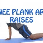 How to do Knee Plank Arm Raises