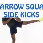How to do Narrow Squat Side Kicks