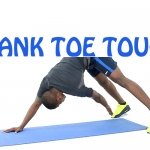 How to do Plank Toe Touch