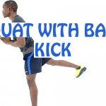 How to do Squat with Back Kick