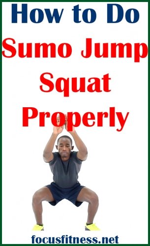 How to Do Sumo Jump Squat Exercise Gif 3 If you want to get in shape fast, this article will show you how to perform sumo jump squat exercise, which burns a lot of calories. #sumo #jump #squat #exercise #focusfitness