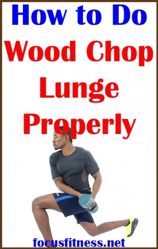 How to Do Wood Chop Lunge Exercise Gif 3 How to do Wood Chop Lunge