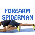 How to do Forearm Spiderman Plank