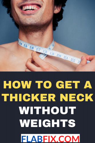 How to Get a Thicker Neck Without Weights 2 How to Get a Thicker Neck without Weights