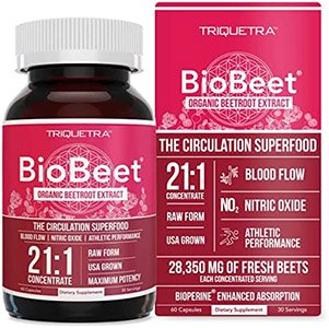 5 Best Beetroot Capsules for Optimal Health 4 BioBeet® Max Strength Beet Root Capsules