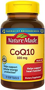 10 Best Coq10 Supplements Reviewed 7 Nature Made CoQ10
