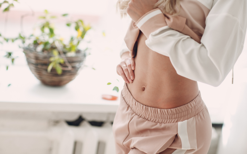 flat tummy