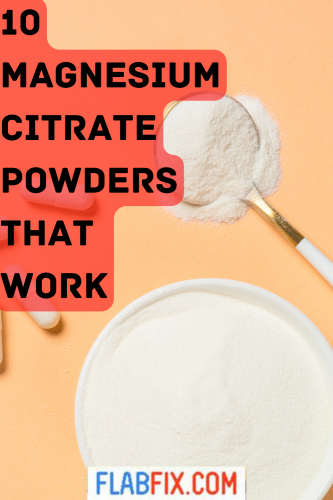 10 Magnesium Citrate Powders that Work 2 10 Magnesium Citrate Powders that Work