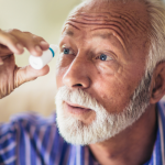 a old man using Odin eye drops | Odin side effects