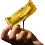 A man in Houston examining magic honey side effects before starting a healthy lifestyle routine.