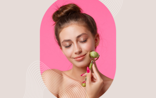 10 Surprising Side Effects of Daily Face Massage: What to Watch For 2 A Woman in New York practicing skincare to avoid side effects of daily face massage for a healthy lifestyle.
